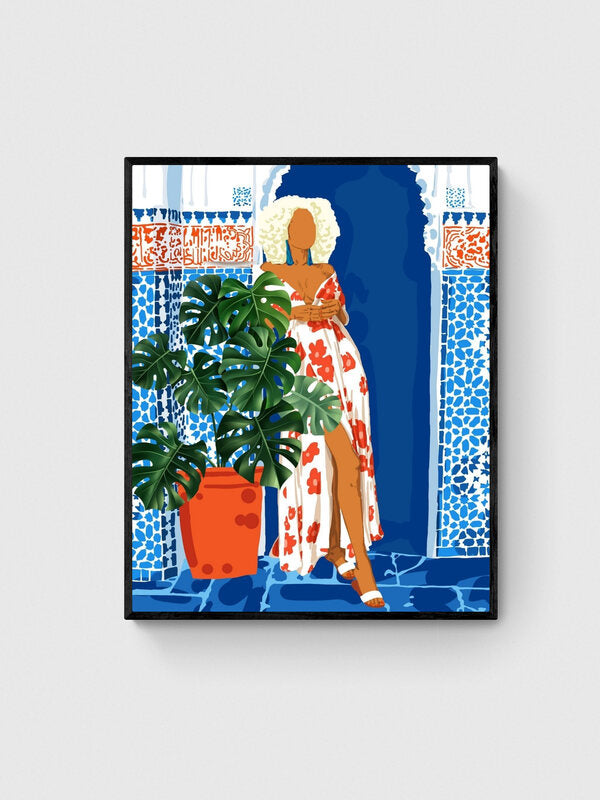 Blue Courtyard