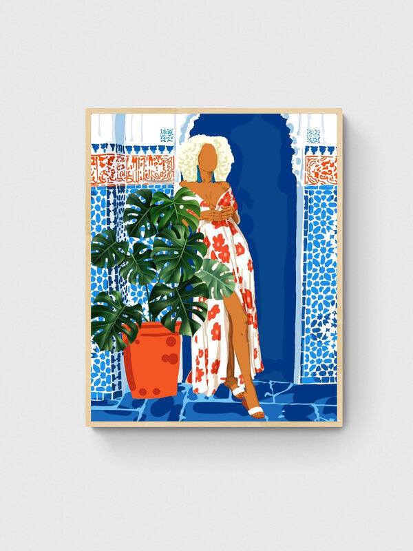 Blue Courtyard
