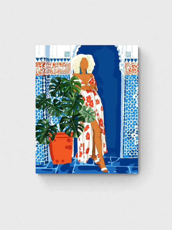 Blue Courtyard