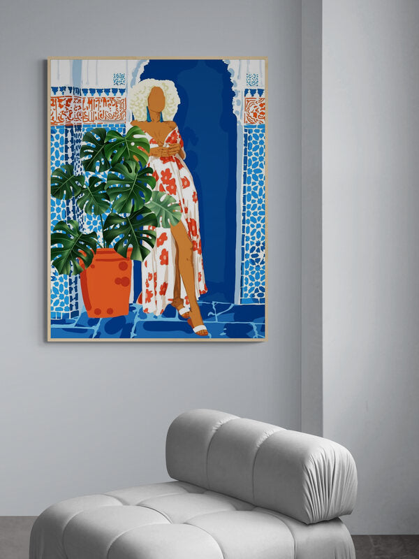 Blue Courtyard