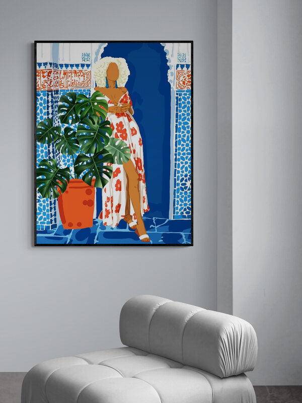 Blue Courtyard
