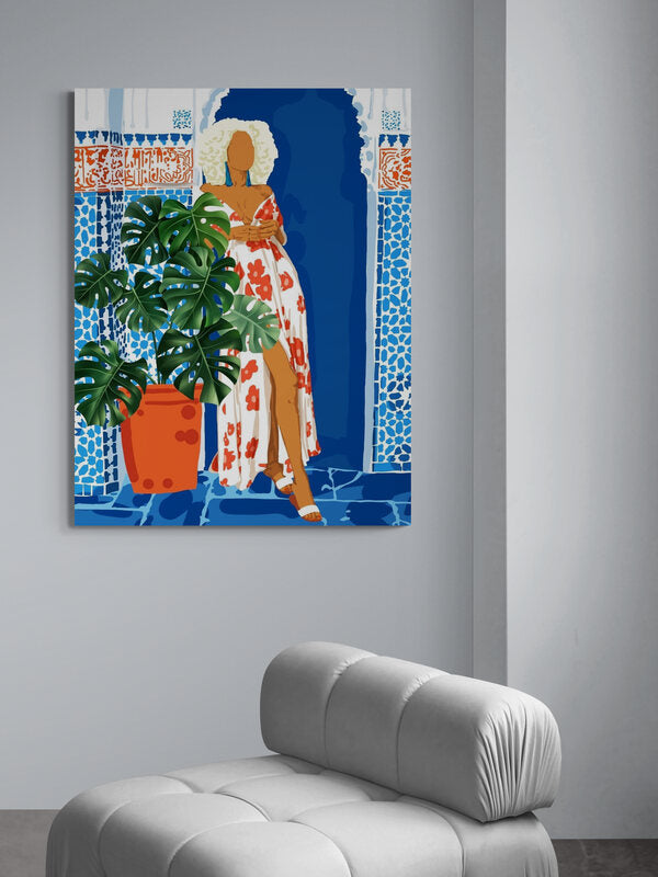 Blue Courtyard